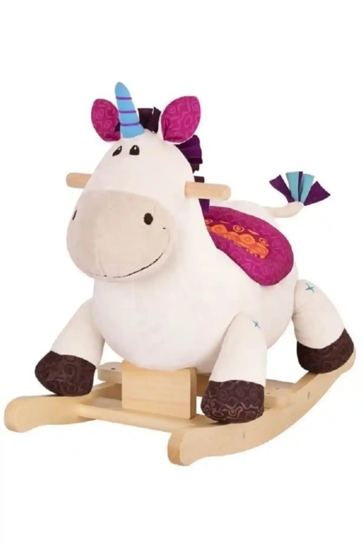 2in1 Unicorn Sallanan At: Güvenli ve Eğlenceli Çocuk Oyuncağı