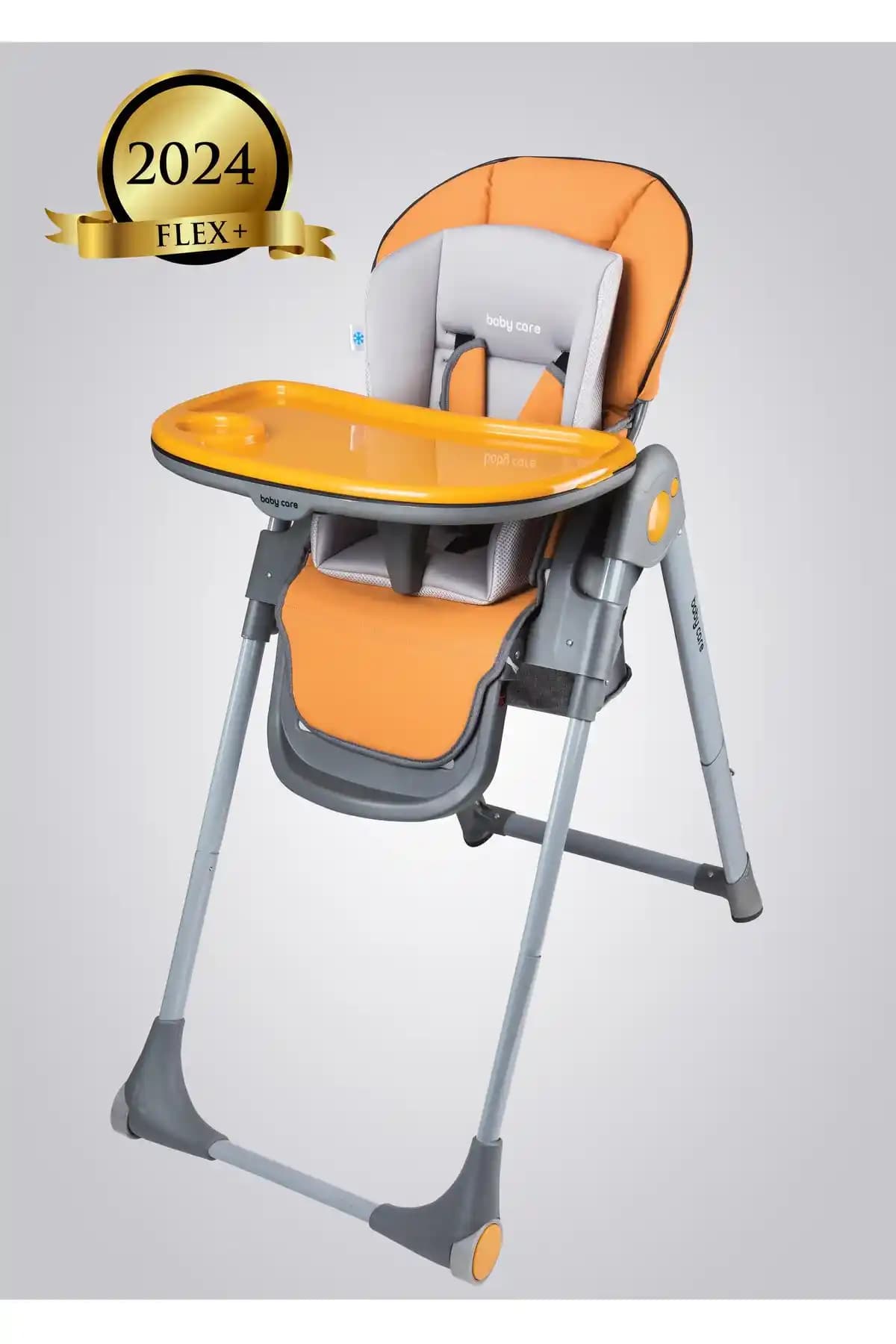 Babycare Flex Mama Gri Bebek Sandalyesi Modern ve Güvenli Bebek Oturma Çözümü