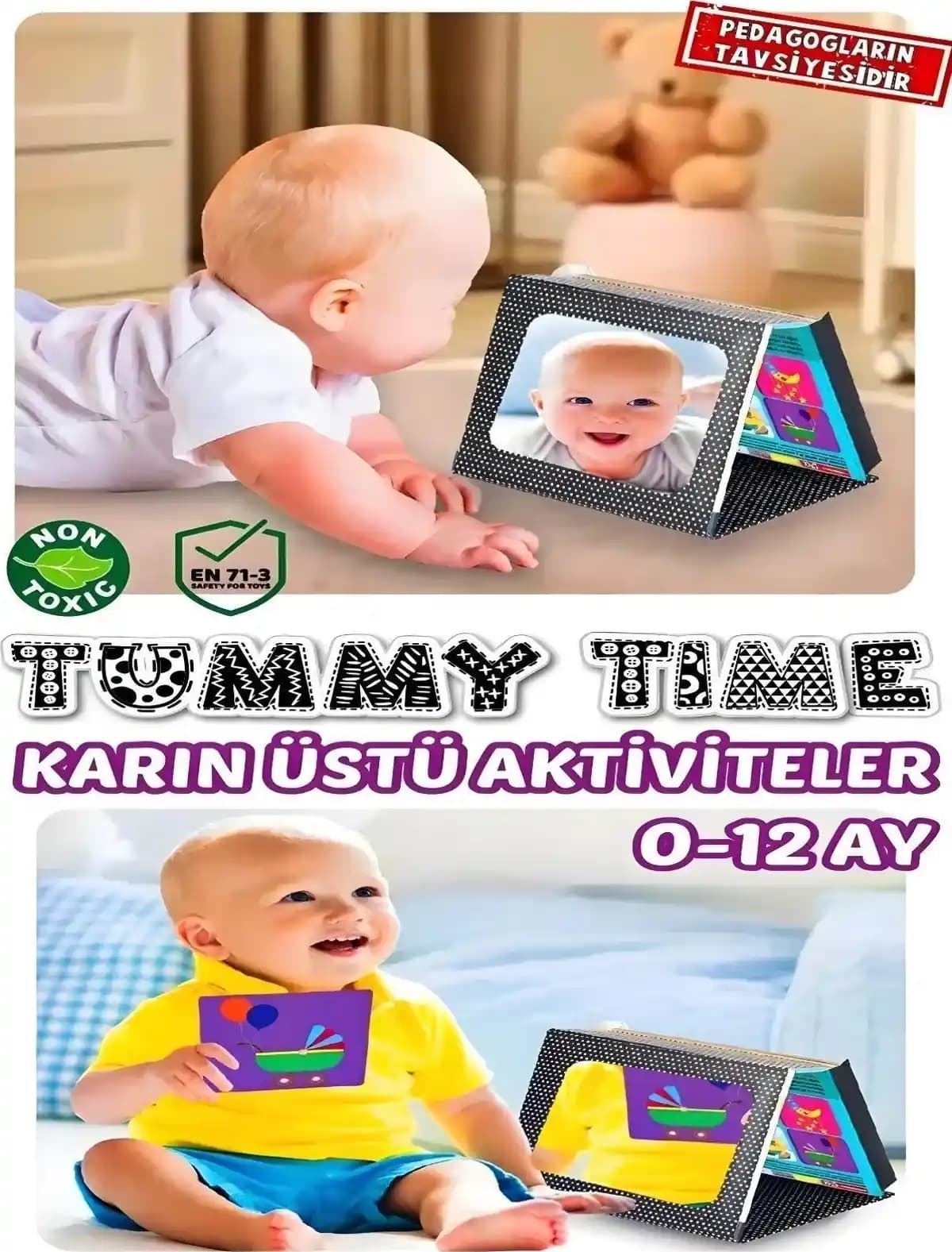 Bebek Gelişiminde Bebek Aynası ve Tummy Time Oyun Setlerinin Önemi ve Güvenlik Özellikleri