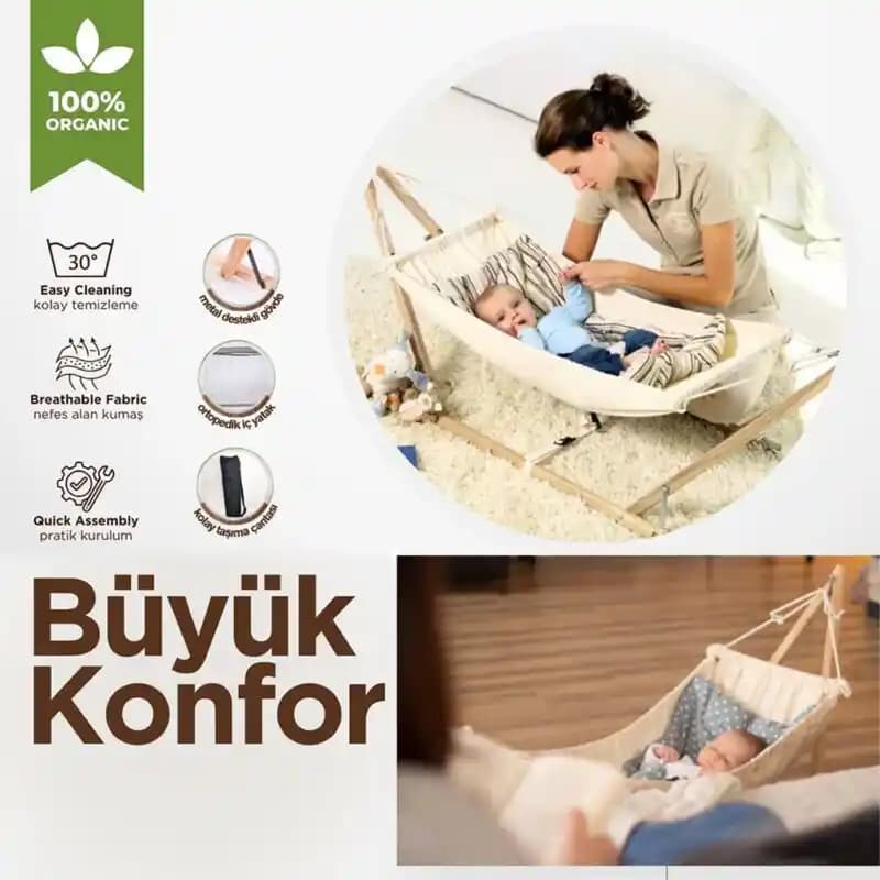 Bebek Hamağı Alternatifleri ve Güvenlik Özellikleri: Portatif Modellerin Avantajları