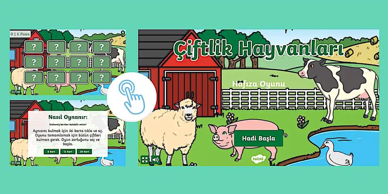 Bebekler İçin Güvenli Çiftlik Hayvanları Oyuncakları ve Güvenlik Kriterleri