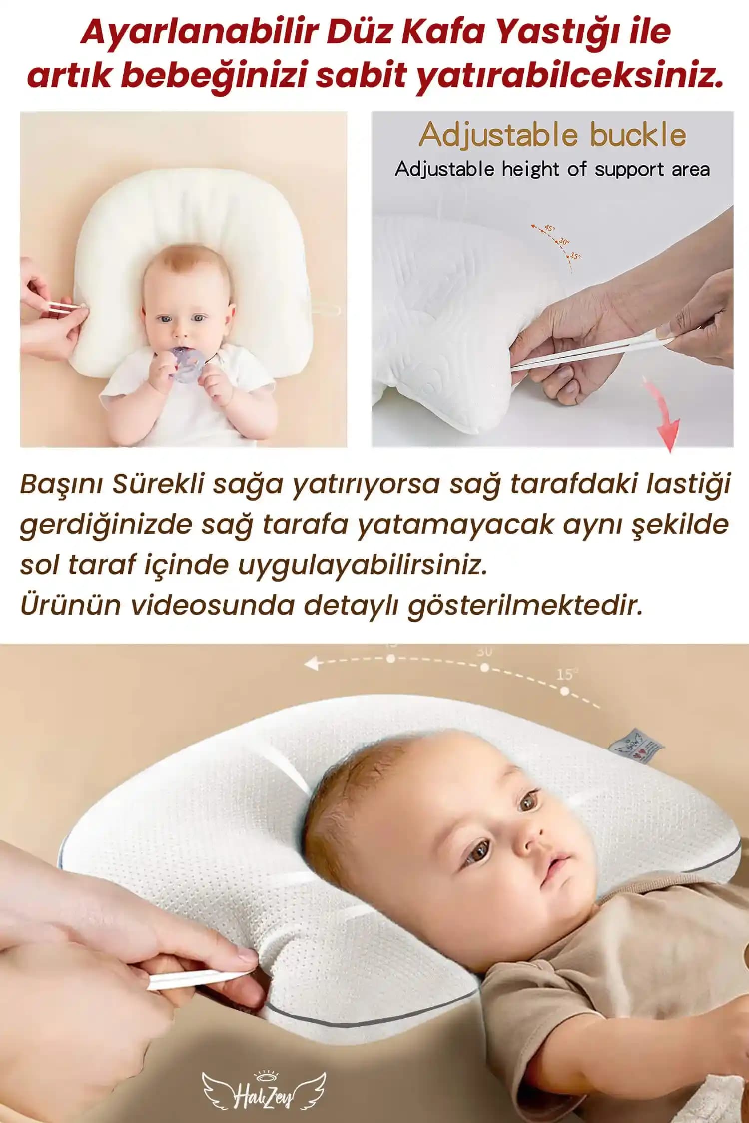 Bebeklerde Kafa Şekillendirme ve Doğru Yastık Seçimi Rehberi