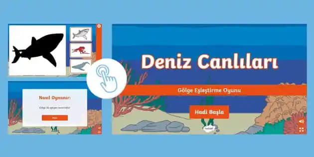 Deniz Canlıları Temalı Çocuk Oyunları ve Oyuncaklar: Eğlence ve Eğitim Bir Arada