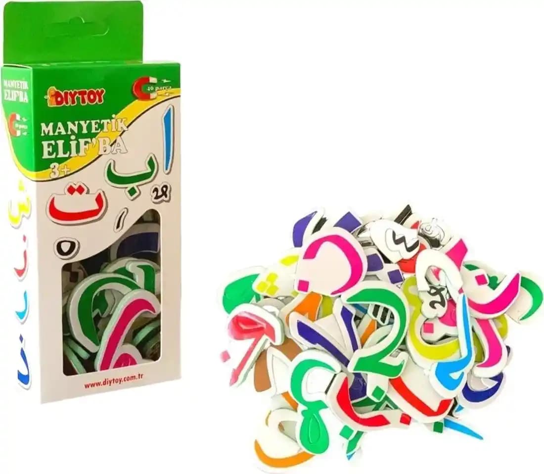 Diytoy Manyetik Elif Ba Seti: Çocukların Gelişimine Katkı Sağlayan Güvenli Eğitici Oyuncak