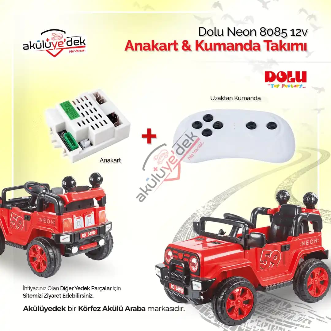 Dolu Elektrikli Çocuk Arabası 12V Kumanda Özellikleri ve Güvenlik İpuçları