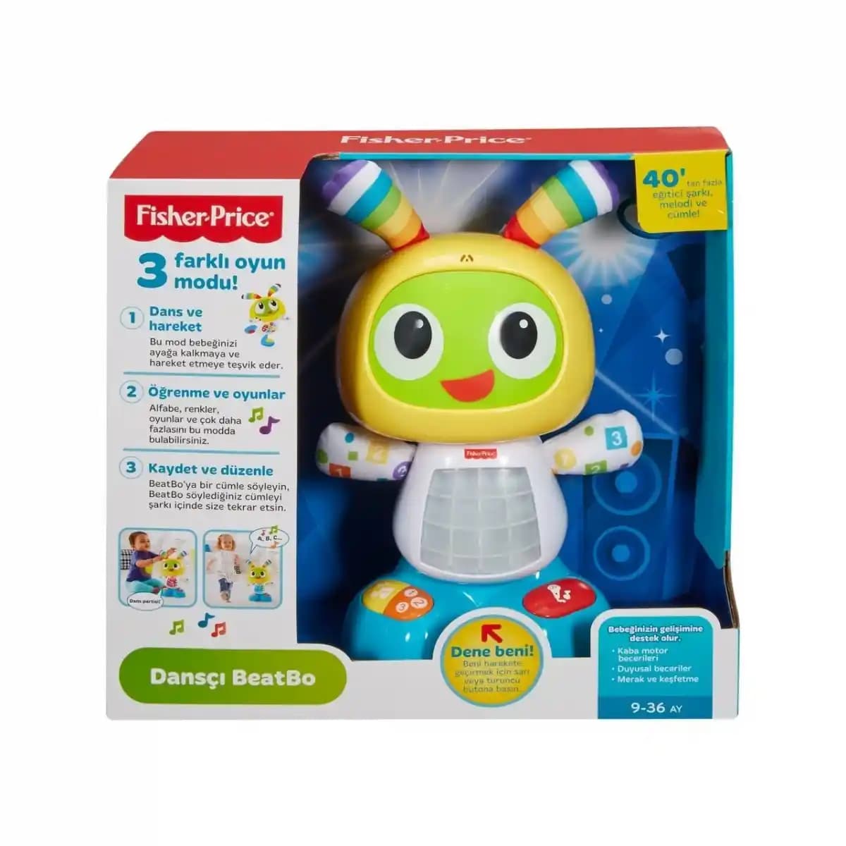 Fisher-Price BeatBo: Çocukların Motor ve Bilişsel Gelişimini Destekleyen Eğitici Oyuncak
