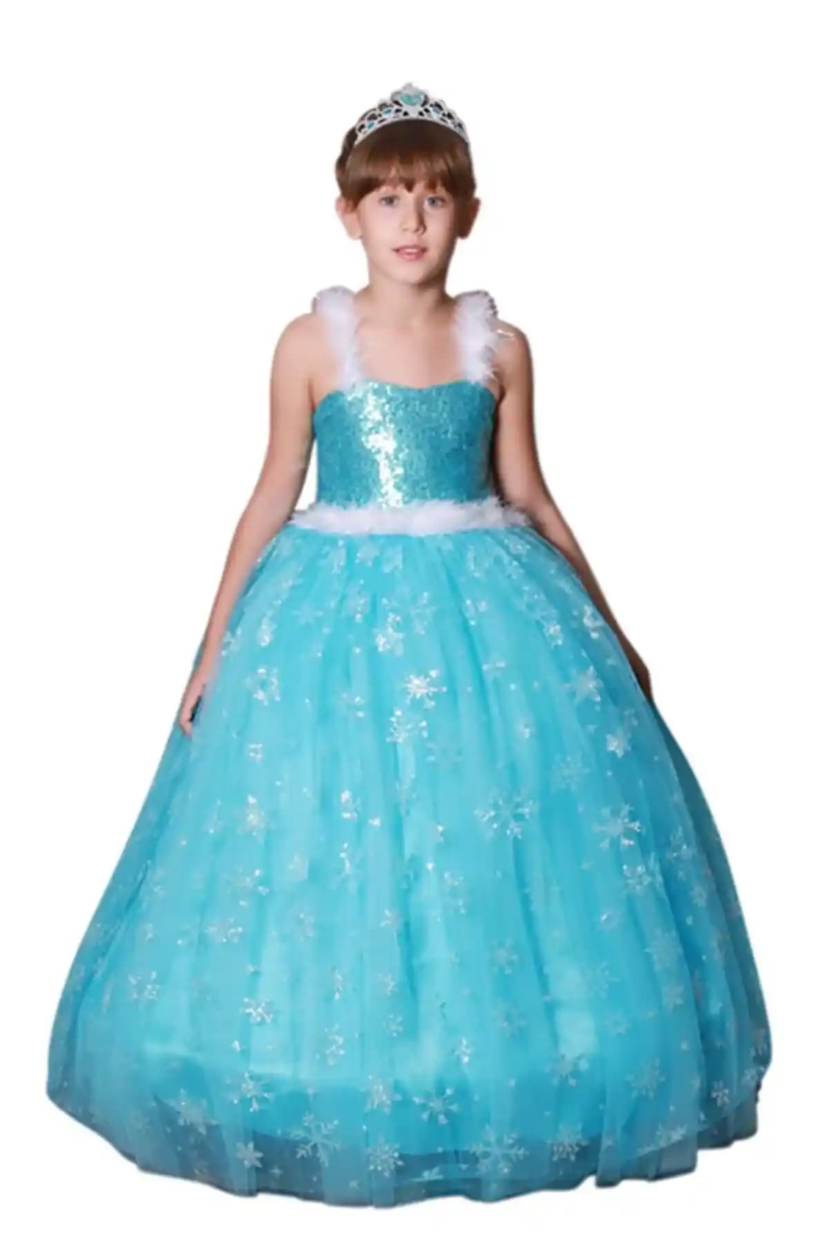 Frozen Elsa Kız Kostümü: Çocuklar İçin Güvenli ve Detaylı Masal Temalı Kostüm Seçenekleri