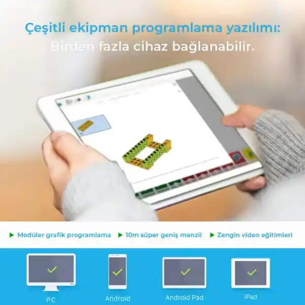 6 Yaş ve Üzeri Çocuklar İçin Güvenli ve Eğitici Kodlama Setleri Analizi