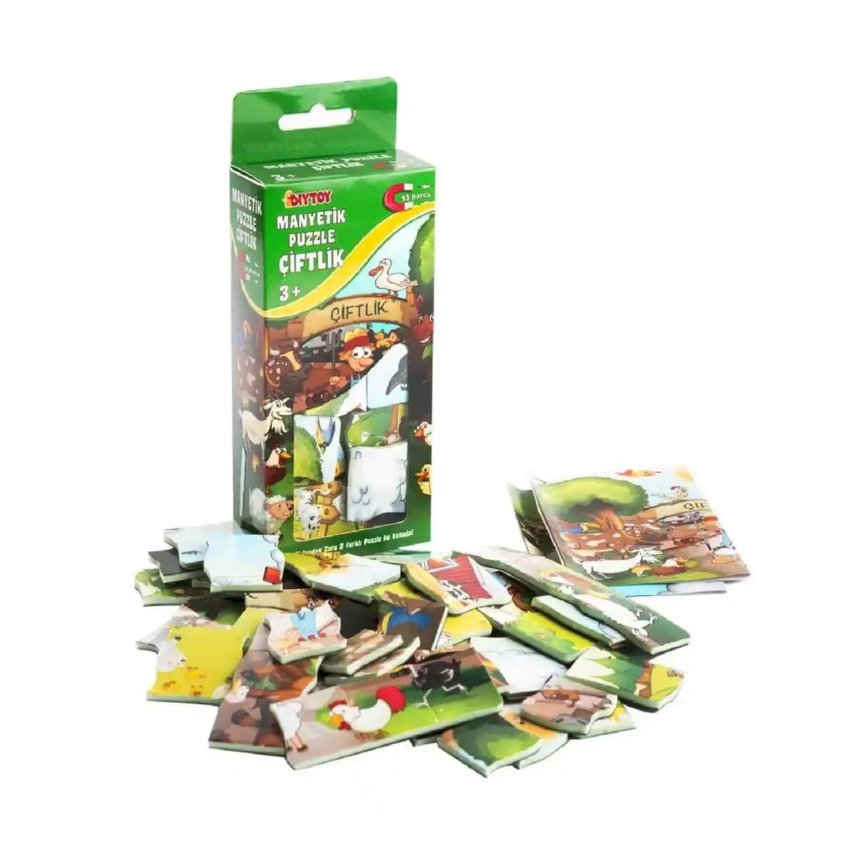 Çiftlik Temalı Manyetik Puzzle: Çocukların Gelişimine Katkı Sağlayan Eğitici Oyun