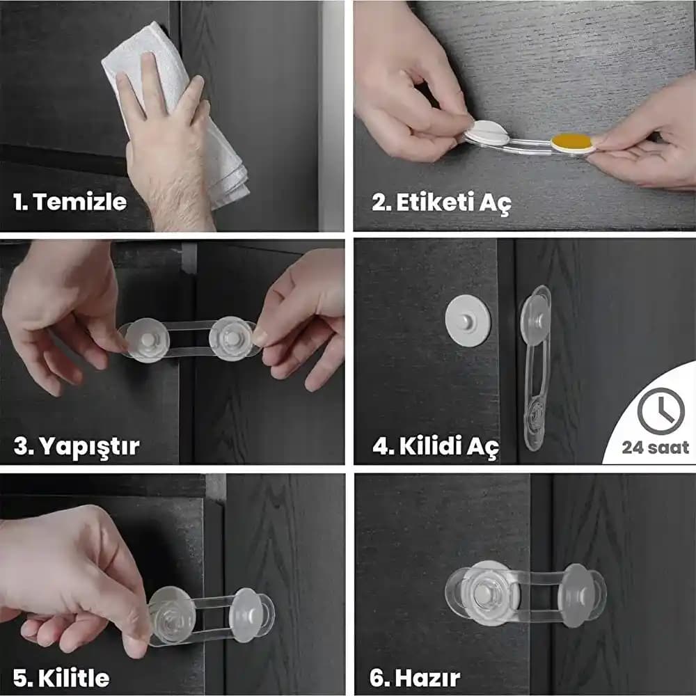 Çok Amaçlı Bebek Kilitleri: Güvenlik ve Kullanışlılığın Birleşimi