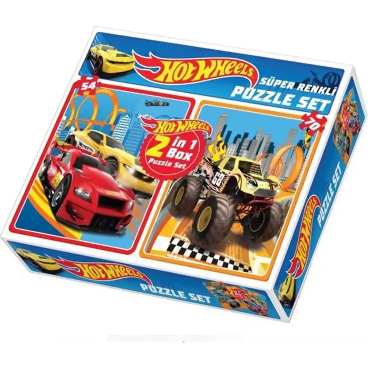 Eğitici Çocuk Puzzle Setleri ve Hot Wheels Puzzle ile Gelişim Destekleri