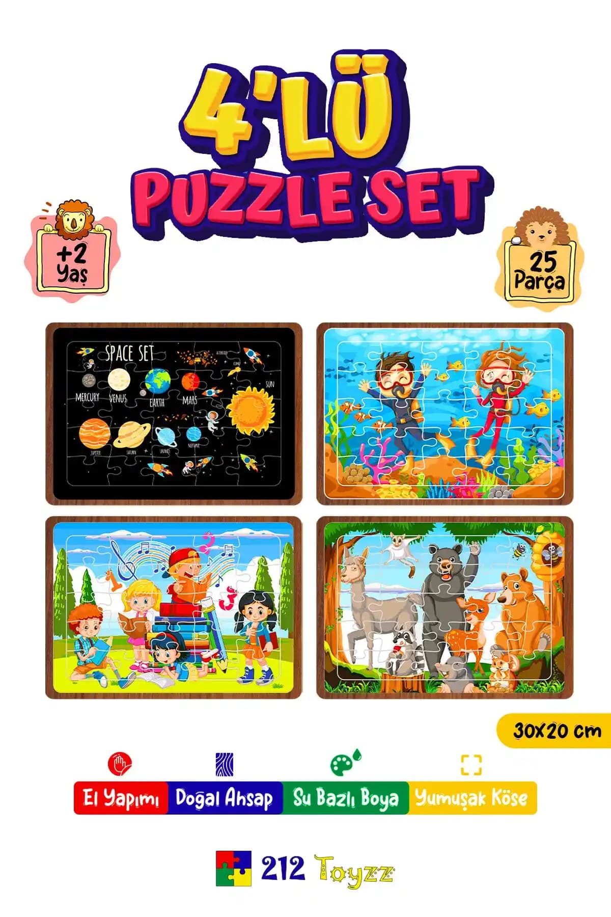 Eğitici Dayanıklı Puzzle Seçerken Dikkat Edilmesi Gerekenler ve Çocuk Gelişimine Katkıları