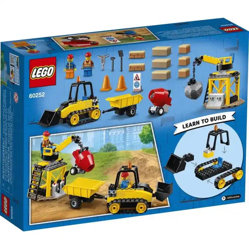 Gerçekçi LEGO İnşaat Buldozeri: Çocuklar İçin Güvenli ve Eğitici Oyun Seçenekleri