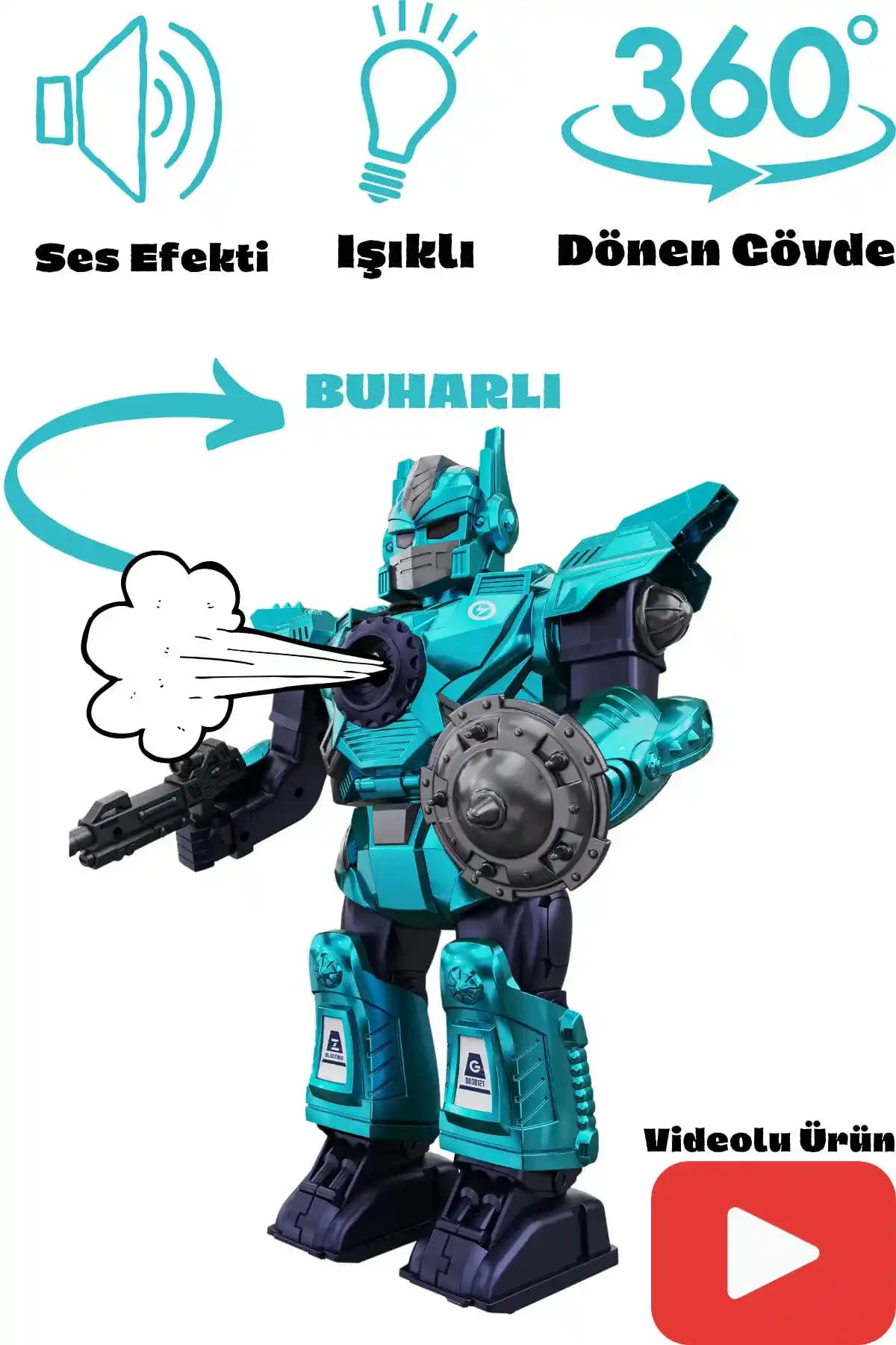 Hareketli Müzikli Robot Oyuncaklar Çocukların Gelişimine Katkı Sağlayan Eğlenceli Seçenekler