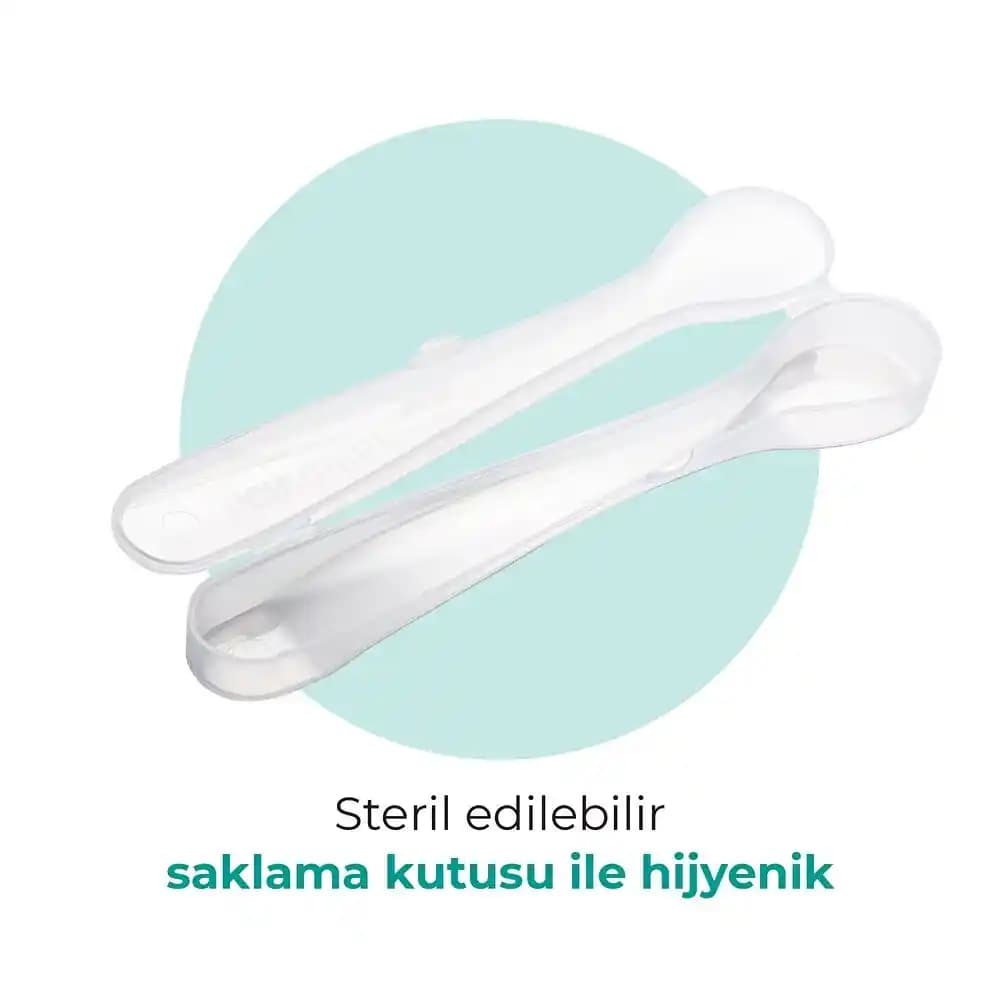 Hijyenik Üçlü Bebek Mama Kaşığı: Güvenli ve Pratik Kullanım İçin Uygun Tasarım