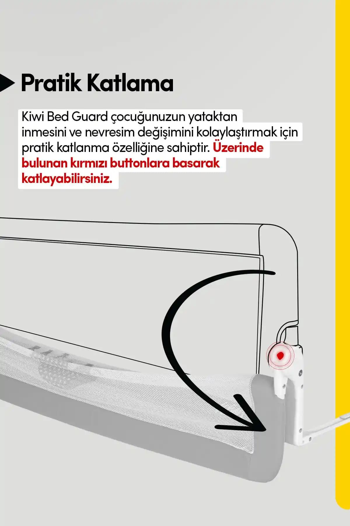 Kiwi Yatak Bariyeri: Güvenlik ve Kullanım Kolaylığı Sunan Pratik Çözüm