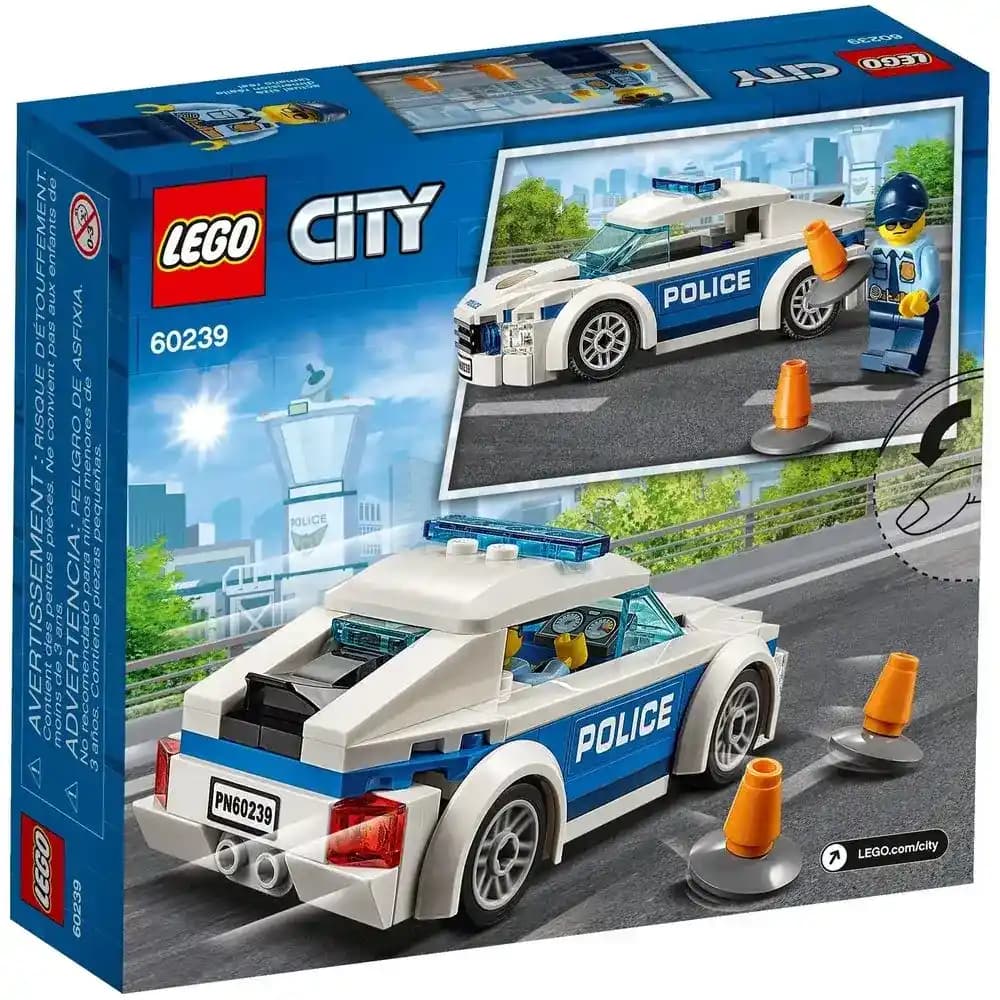 LEGO City 60239 Polis Devriyesi Arabası ile Çocukların Hayal Dünyasını Geliştiren Güvenli Oyuncak