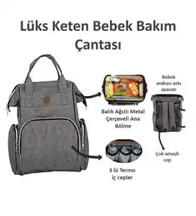 Lux Bebek Bakım Çantası ve Alternatif Modelleri Hakkında Detaylı Rehber
