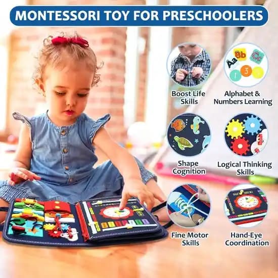 Montessori Eğitim Oyuncakları 2-4 Yaş Çocuklar İçin Gelişim Destekleyici Araçlar