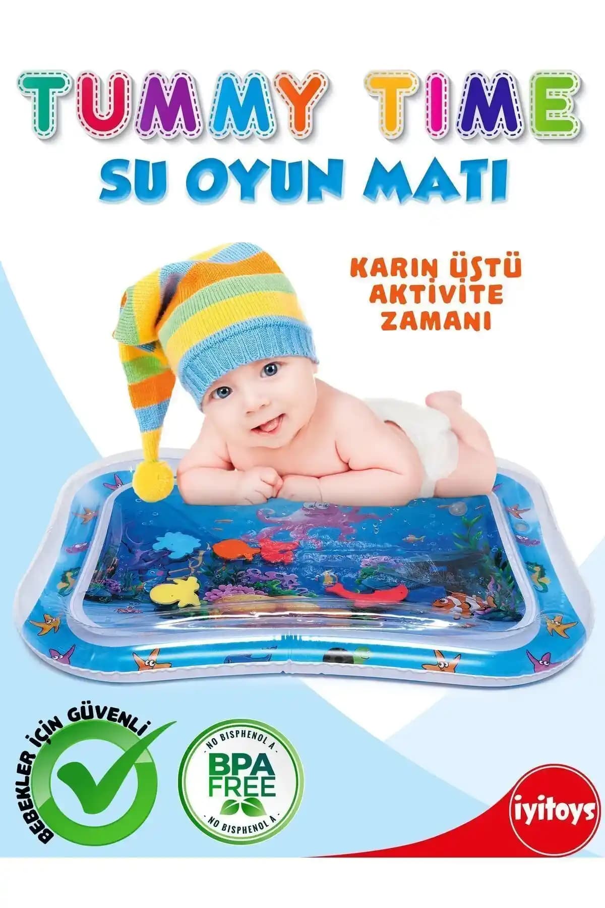 Pratik Su Matları Bebekler ve Çocuklar İçin Güvenli ve Eğlenceli Oyun Alanları