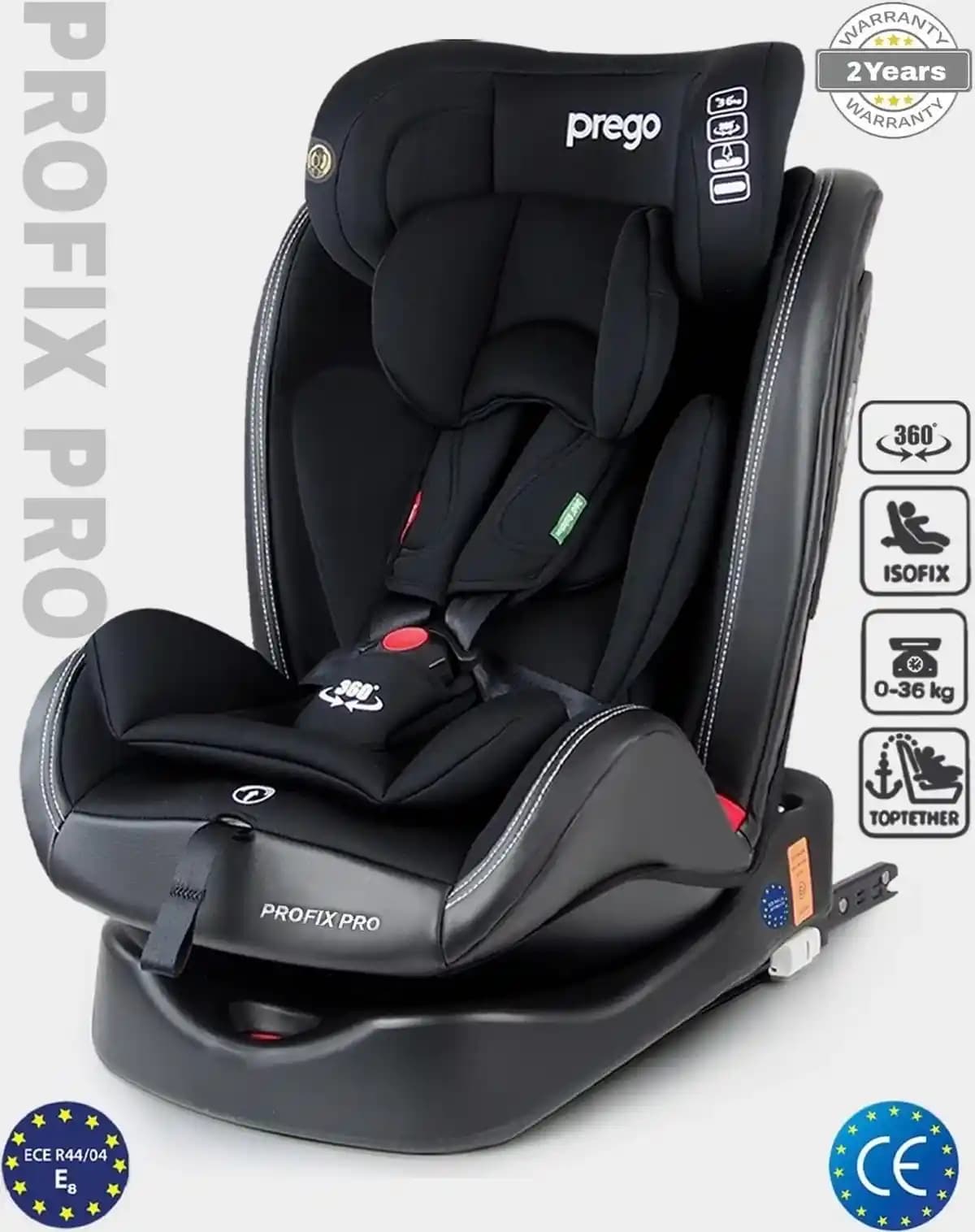 Prego Profix Pro Oto Koltukları Güvenlik ve Konfor Standartları Hakkında Bilgi