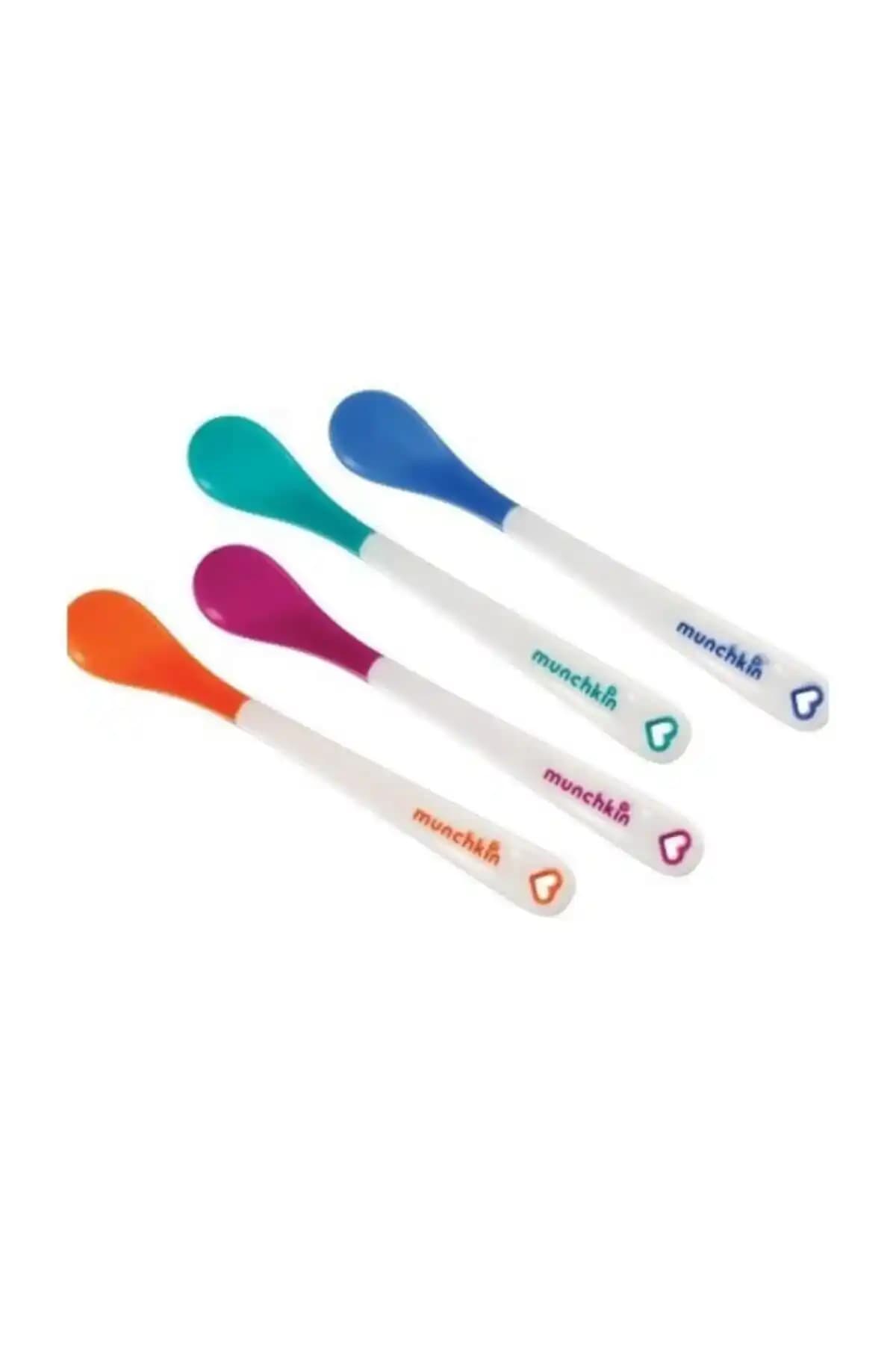 Renkli Ergonomik Bebek Kaşıkları ile Bebeklerin Beslenme Deneyimini Geliştirin