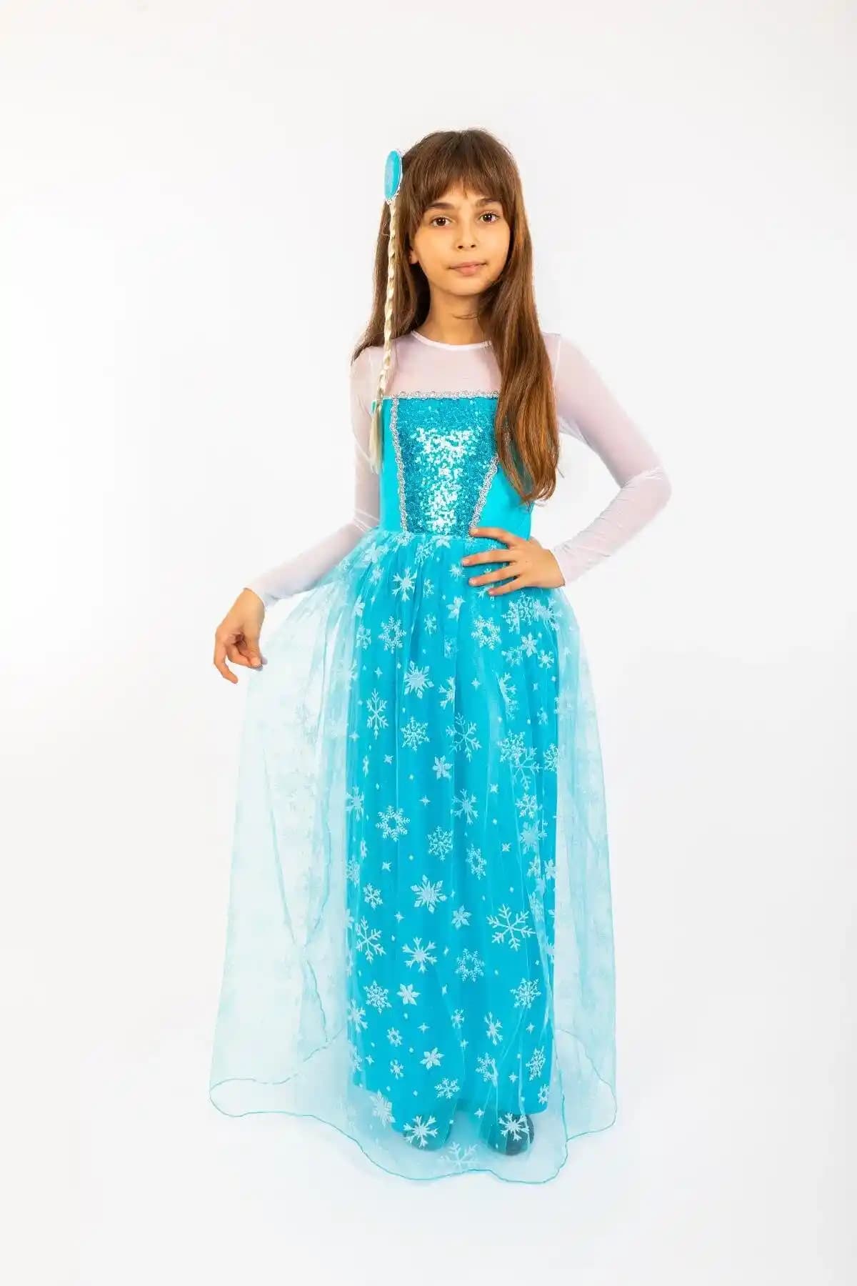 Renkli Kız Çocuk Frozen Elsa Kostümleri: Hayal Dünyasını Zenginleştiren Güvenli Seçenekler