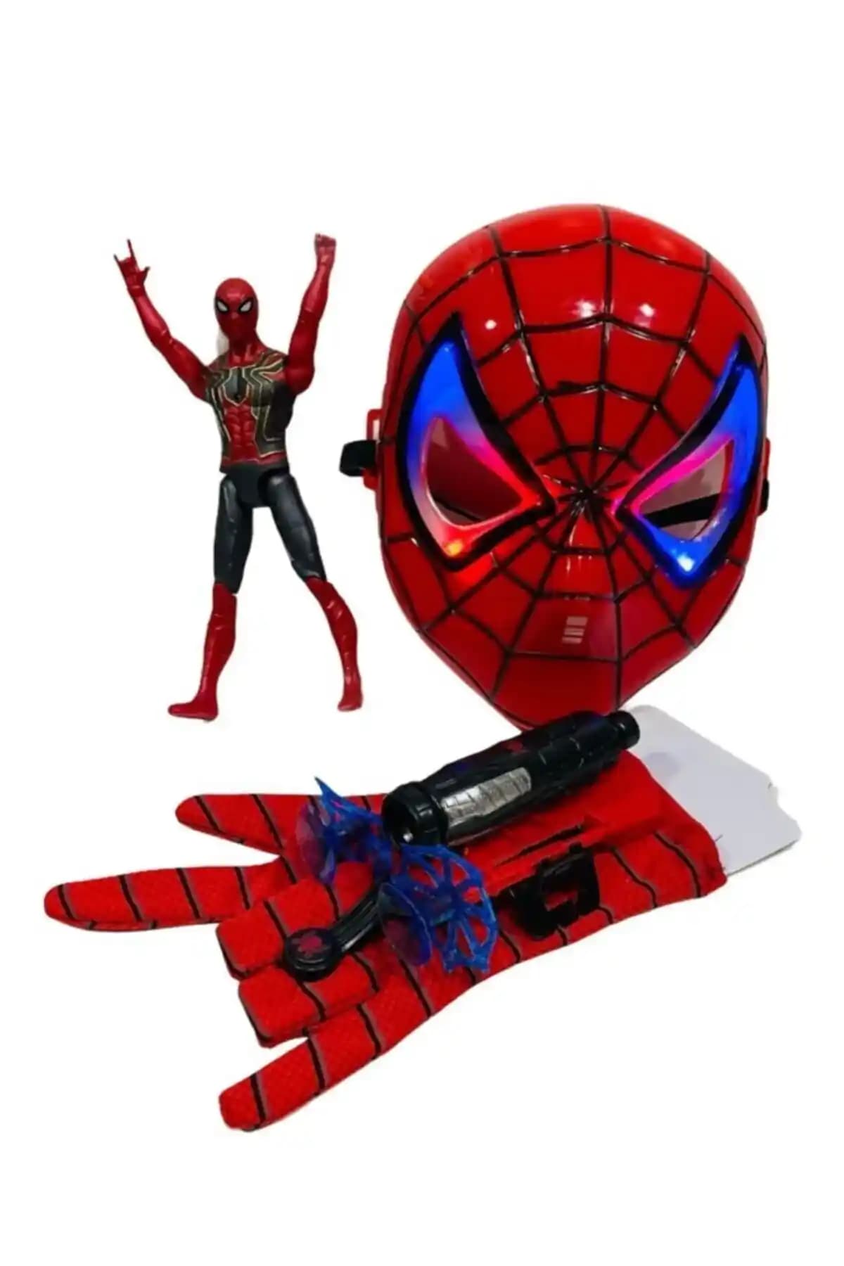 Spiderman Temalı Işıklı Çocuk Oyuncakları Güvenlik ve Eğlenceyi Bir Arada Sunar