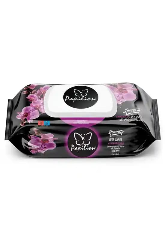 Bebek Bakımında Aromaterapi Özelliği Taşıyan Turco Beyaz Papilion Bebek Mendili