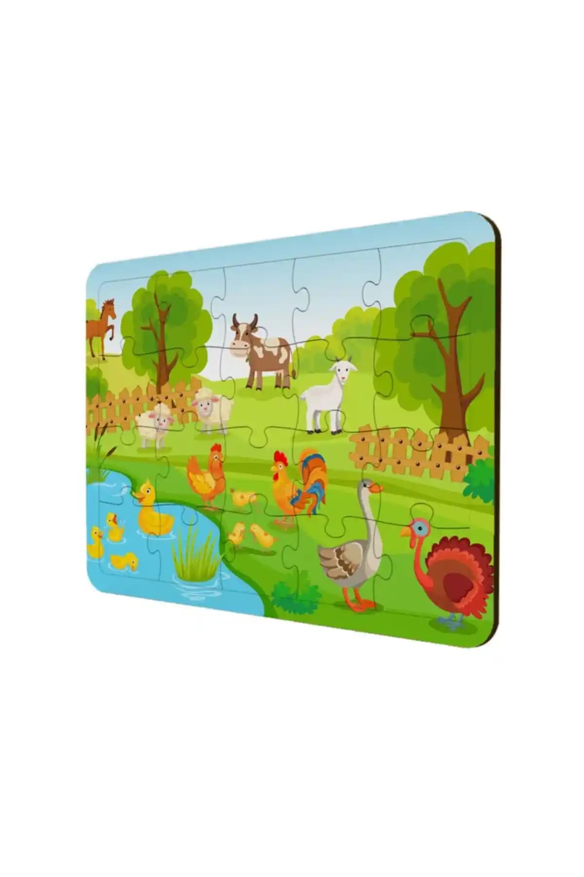 Çiftlik Hayvanları Temalı Çocuk Puzzle Setleri: Eğlenceli ve Eğitici Gelişim Aracı