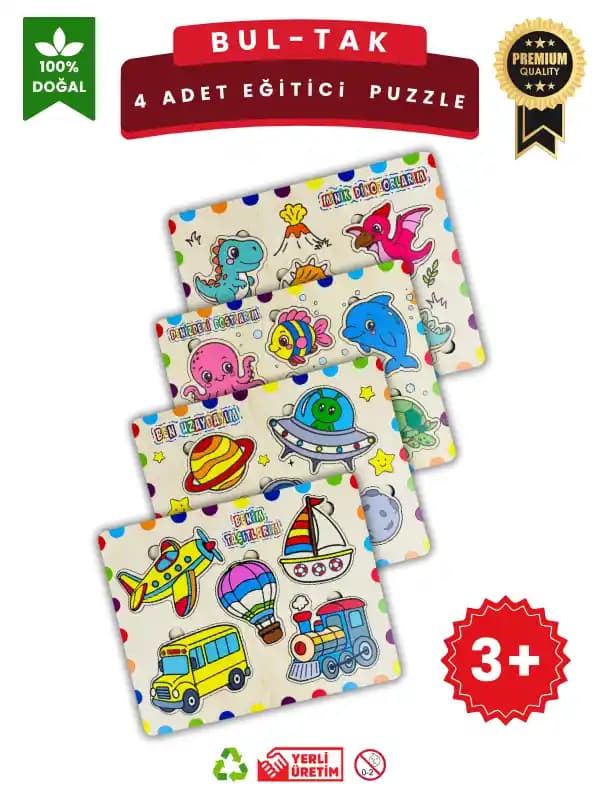 Çocuklar İçin Eğitici Puzzle Setleri: Gelişim ve Eğlenceyi Birleştiren Oyuncaklar