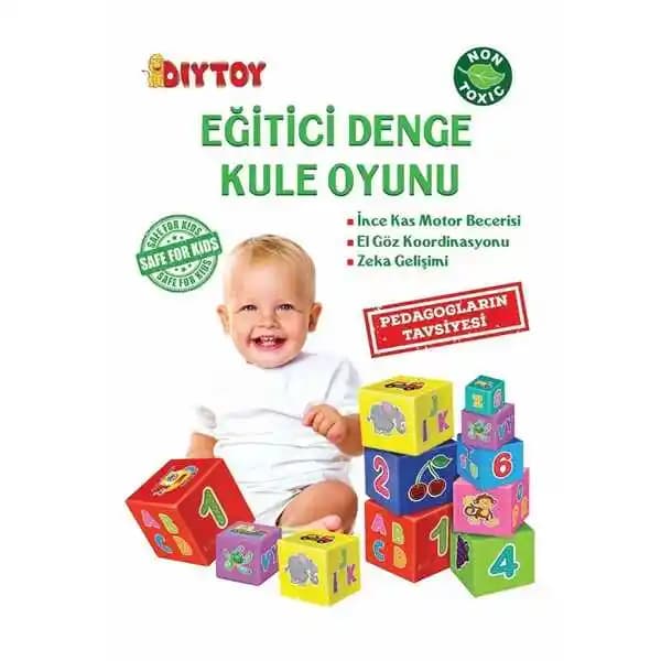 Tetra Kule Denge Motoru ile Çocukların Motor ve Zeka Gelişimine Katkı Sağlayan Eğitici Oyuncak