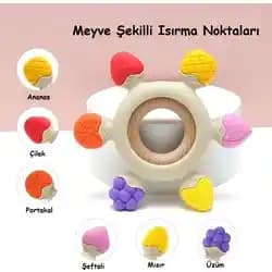 Tutobaby Meyve Şekilli Bebek Diş Çıkarma Yardımı ile Rahatlatıcı ve Güvenli Kullanım