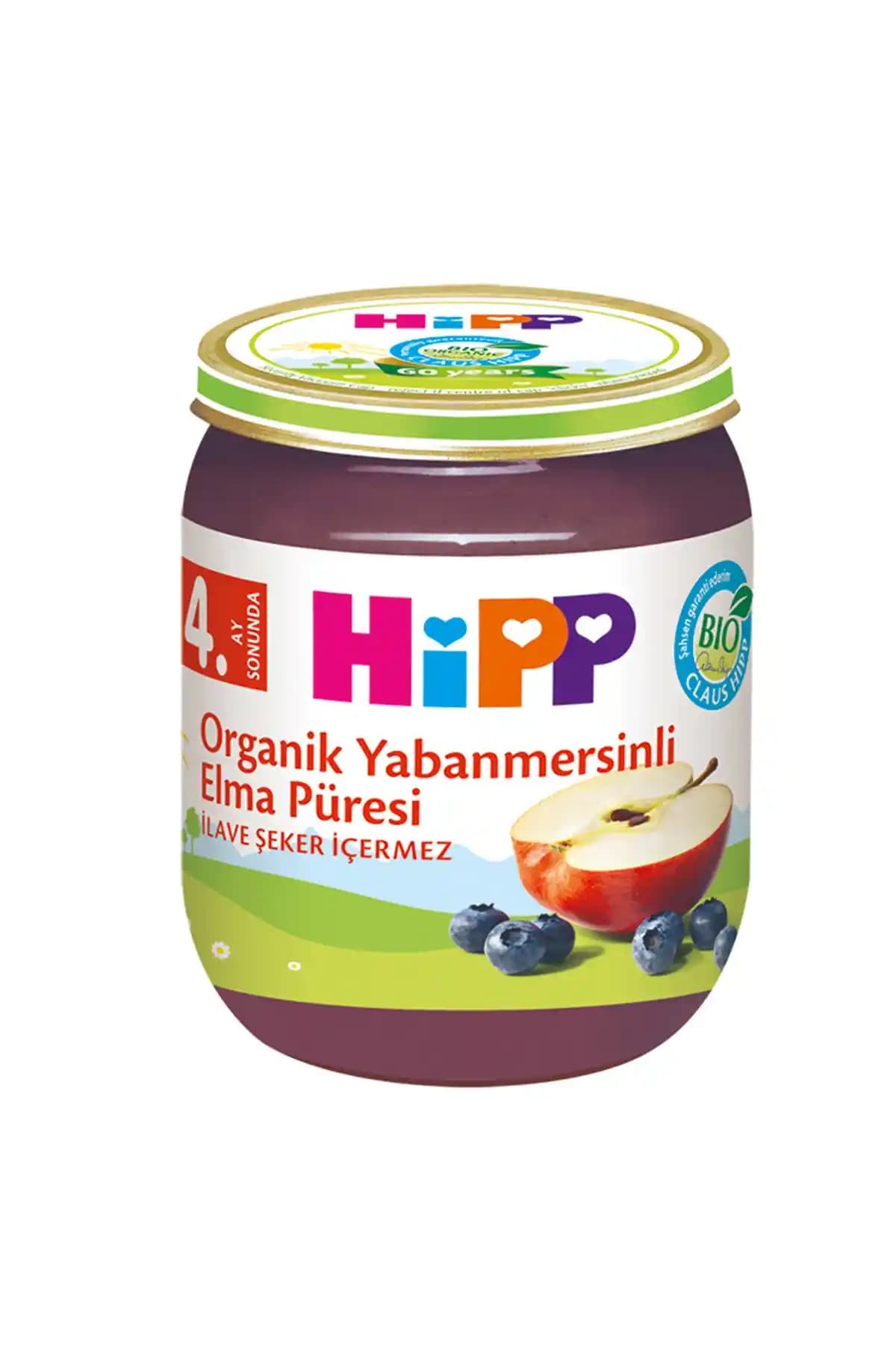 Yaban Mersinli Elma Pürüzsüz Bebek Maması Güvenli ve Sağlıklı Beslenme Seçeneği