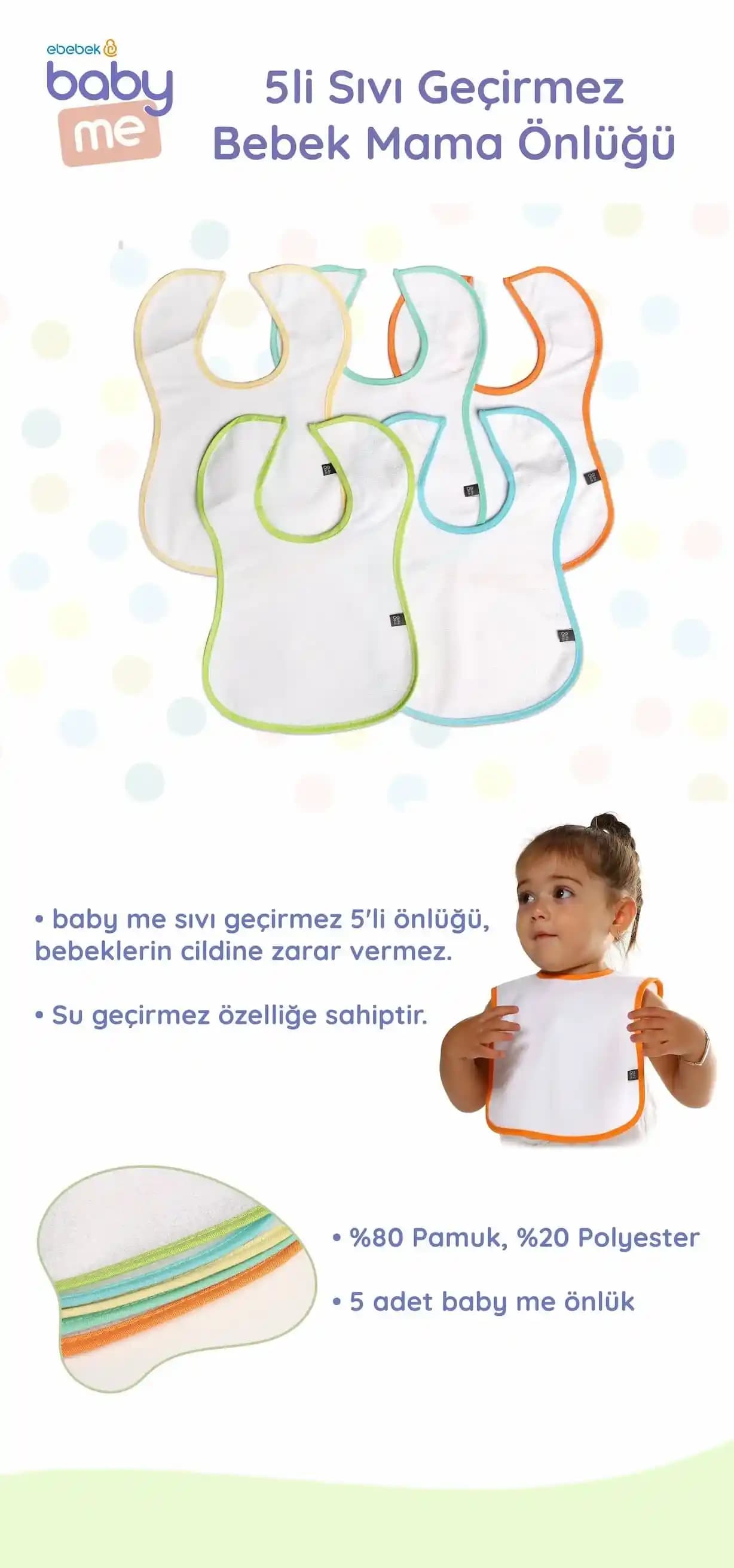 Yüksek Kaliteli 5'li Bebek Önlüğü Seçenekleri ve Kullanım İpuçları