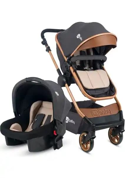 4 Baby Domino Gold Travel Sistem Bebek Arabası ve Taşıma Puseti Ürün İncelemesi