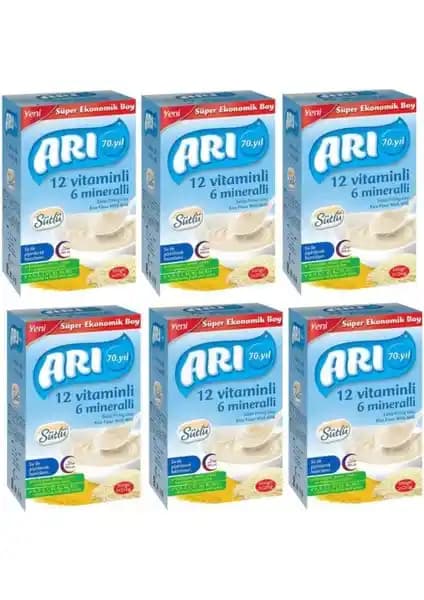 Arı Mama 12 Vitaminli 6 Mineralli Sütlü Pirinç Unu Bebekler İçin Güvenilir Beslenme Seçeneği