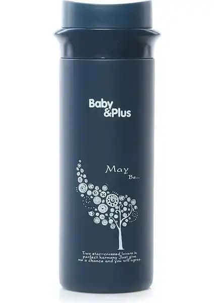 Baby Plus Paslanmaz Çelik Bebek Mama Saklama Termosu 350 ml dayanıklı ve hijyenik tasarım