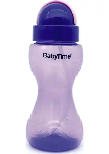 BabyTime Pipetli Suluk Mor: Güvenli ve Ergonomik Bebek İçme Çözümü