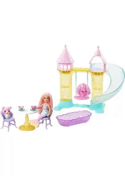 Barbie Dreamtopia Denizkızı Chelsea ve Şatosu Oyun Seti Çocuklar İçin Eğlenceli ve Yaratıcı Oyun Deneyimi