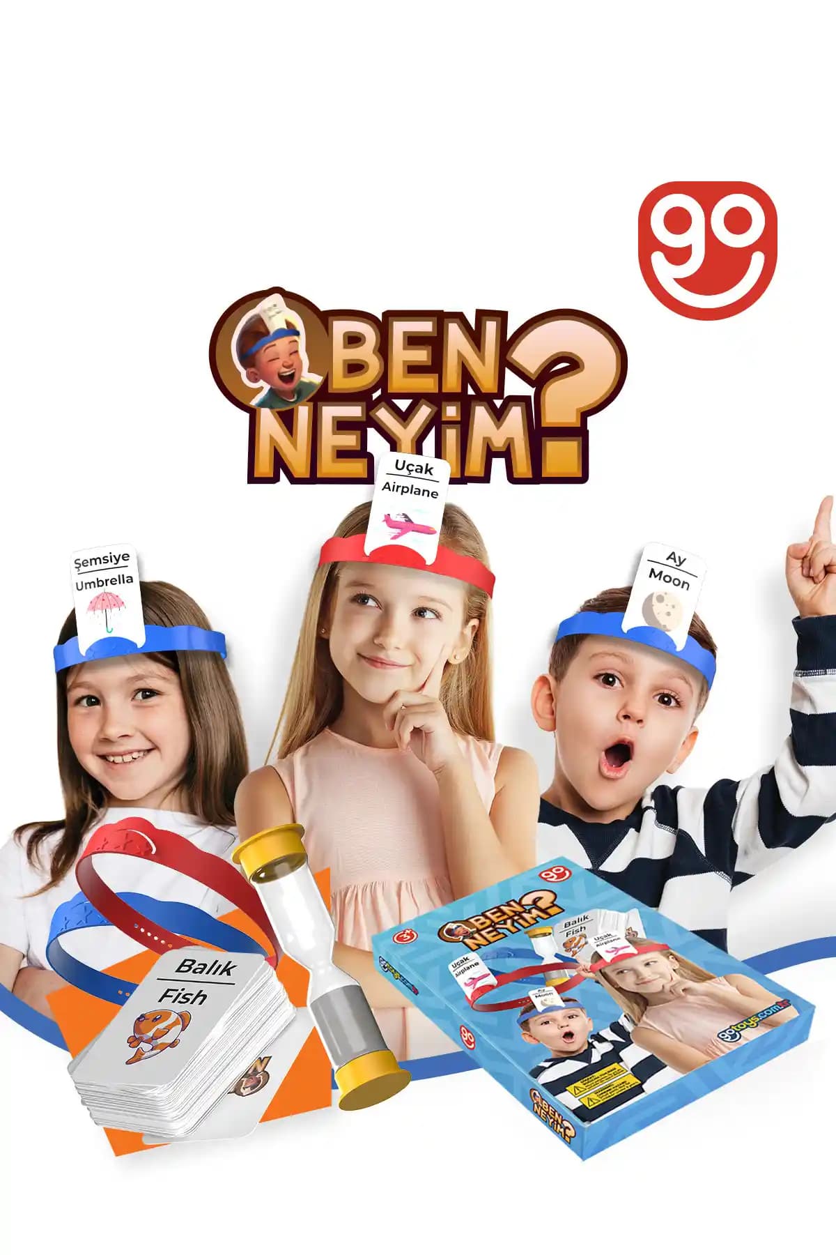 Ben Neyim? Türkçe ve İngilizce Dil Gelişimini Destekleyen Eğitici Çocuk Oyunu