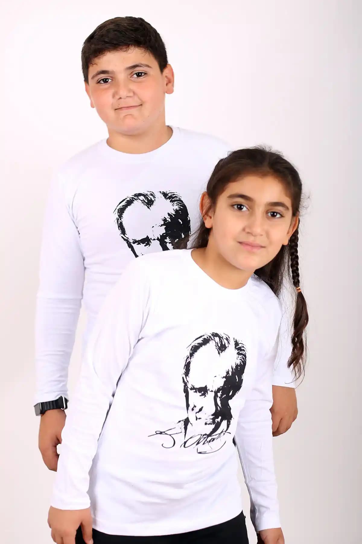 Çiggo Kids Atatürk Baskılı ve Türk Bayraklı Uzun Kollu Pamuklu Çocuk Tişörtü İncelemesi