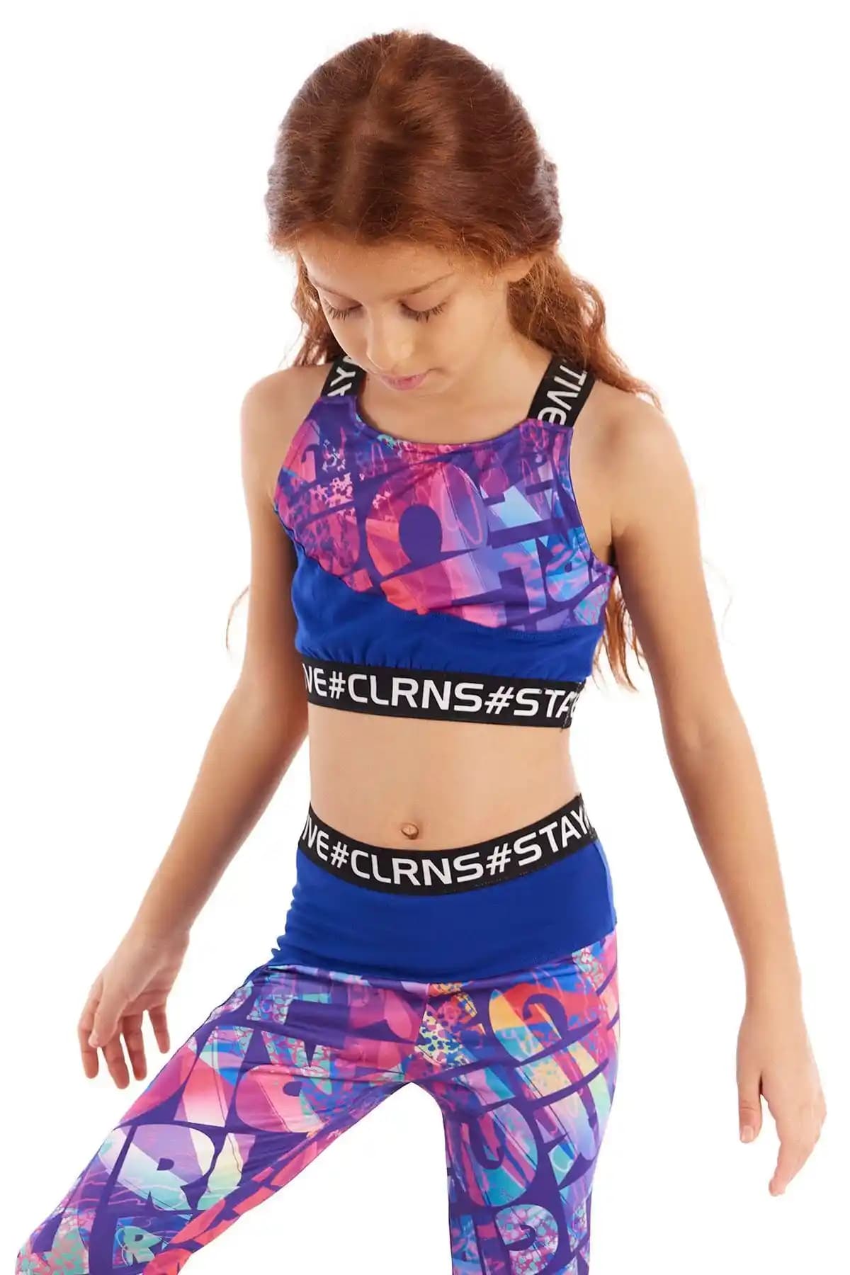 Colorinas Stay Active Kız Çocuk Crop Spor Atlet: Modern ve Konforlu Yaz Spor Giyim Seçeneği
