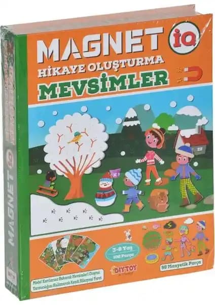 Diytoy Manyetik Hikaye Oluşturma Oyun Çadırı Çocukların Yaratıcılığını Geliştiren Eğitici Set