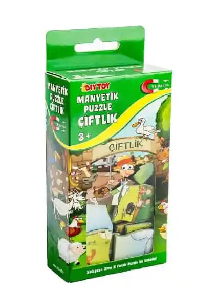 Diytoy Manyetik Puzzle Çiftlik: Çocuklar İçin Eğlenceli ve Eğitici Bir Oyun Seçeneği