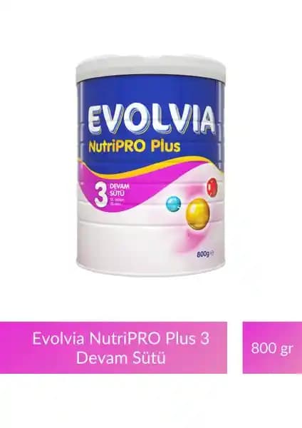 Evolvia NutriPRO Plus 3 Toz Devam Sütü: 12-24 Ay Bebekler İçin Güvenilir Beslenme Seçeneği