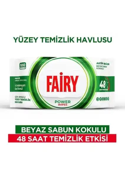 Fairy Çok Amaçlı Yüzey Temizlik Havlusu: Doğa Dostu ve Güçlü Temizlik Çözümü