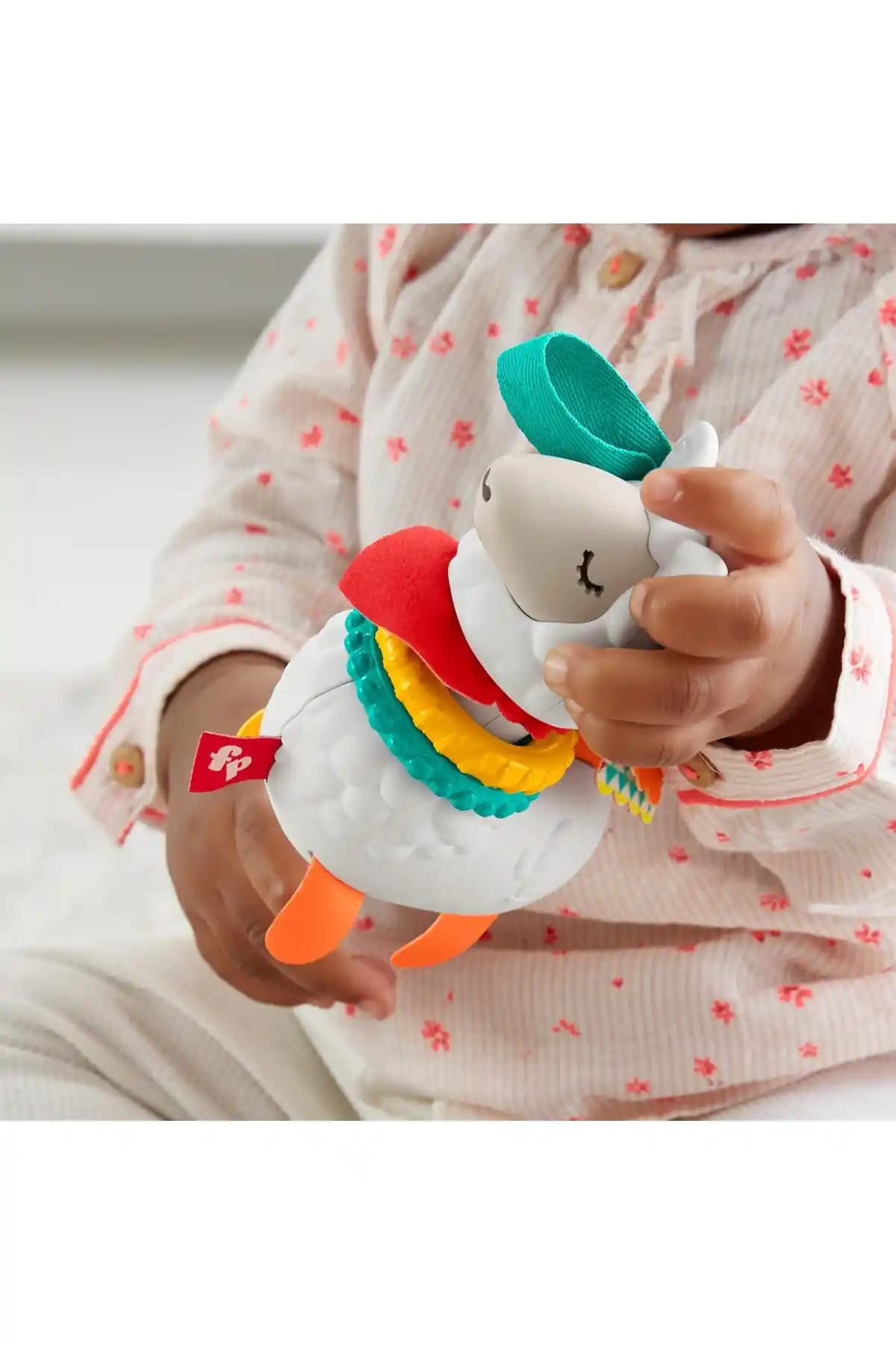 Fisher Price Eğlenceli Arkadaşlar Dişlik ve Çıngıraklar Bebeklerin Duyusal ve Motor Gelişimine Katkı Sağlar