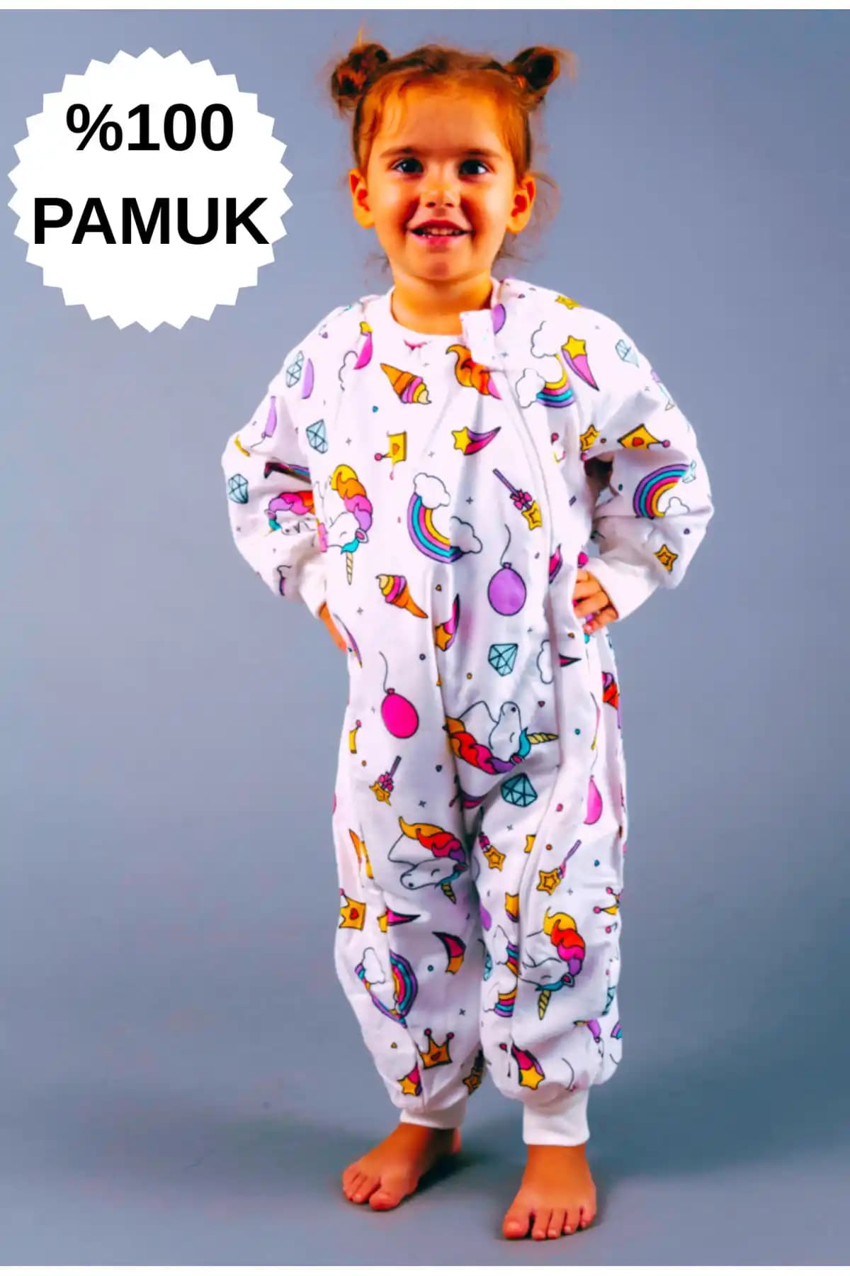 Happystore Elyafsız Organik Kışlık Çift Kat Pamuklu Uzun Kollu Uyku Tulumu İncelemesi