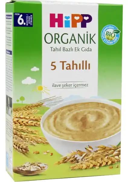 Hipp Organik Tahıl Bazlı Kaşık Mamaları Bebekler İçin Sağlıklı ve Güvenilir Ek Gıda Seçeneği